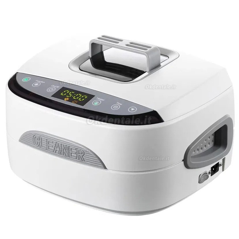 Fomos Foclean-25 Pulitore a ultrasuoni da 2,5 l con funzione di riscaldamento